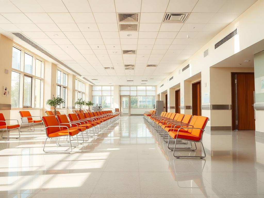 Waiting Lounge at Niramaya Neuro & Multi Speciality Hospital, Gorakhpur